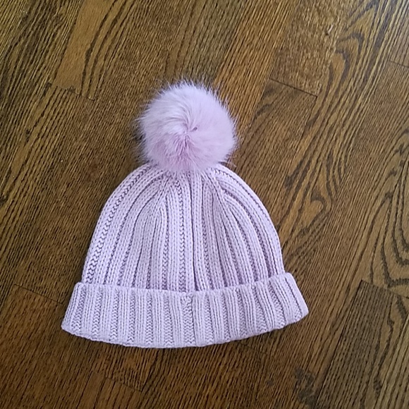 J. Crew Accessories - J CREW soft  millenial pink BEANIE NWT!!!!